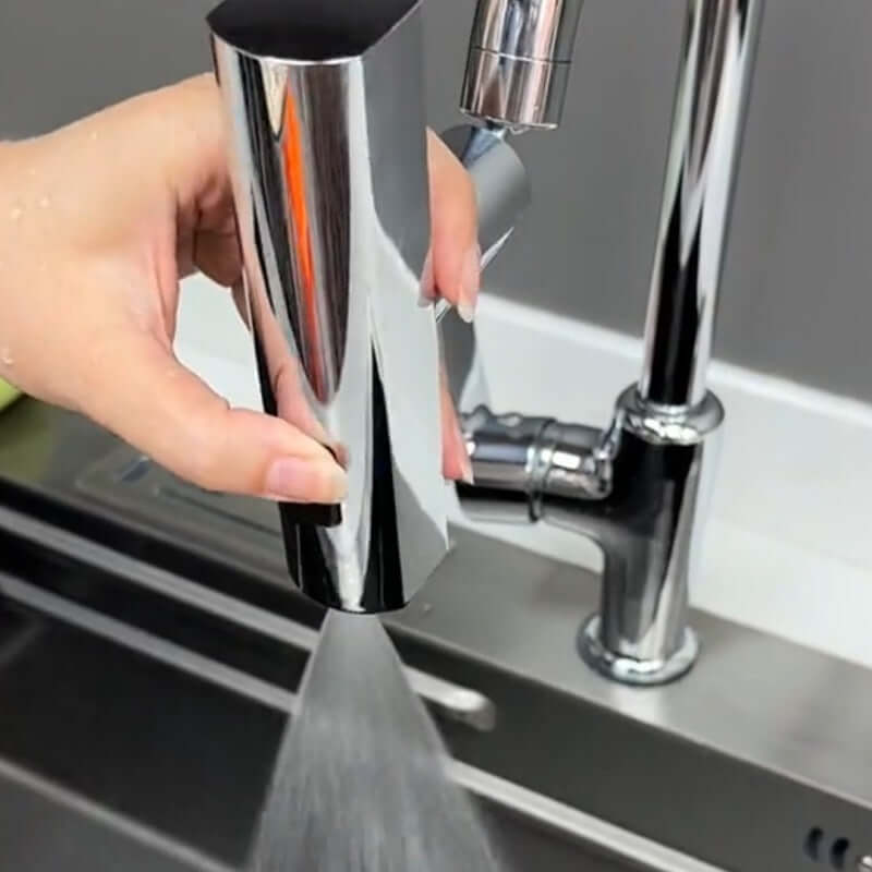 Kitchen Faucet Waterfall Outlet Splash Proof Universal Rotating Bubbler Multifunctional Water Nozzle Extension Kitchen Gadgets Envio Gratis